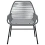 Sillones de jardín con cojines 2 uds ratán sintético gris de , Sillas de jardín - Ref: Foro24-369097, Precio: 116,24 €, Descu...