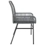 Sillones de jardín con cojines 2 uds ratán sintético gris de , Sillas de jardín - Ref: Foro24-369097, Precio: 116,24 €, Descu...