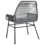 Gartensofas mit Kissen 2 Stück Kunststoff-Rattan Grau von , Gartenstühle - Ref: Foro24-369097, Preis: 120,33 €, Rabatt: %