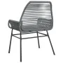 Sillones de jardín con cojines 2 uds ratán sintético gris de , Sillas de jardín - Ref: Foro24-369097, Precio: 116,24 €, Descu...