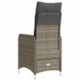 Garten-Liegesessel mit grauen Kissen aus synthetischem Rattan von , Gartenstühle - Ref: Foro24-365682, Preis: 143,86 €, Rabat...
