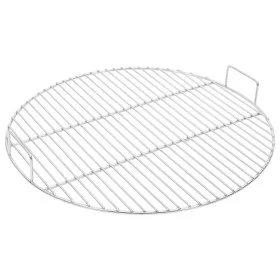 Runder BBQ-Grillrost mit Griffen aus Edelstahl 304 Ø54 cm von , Grillzubehör - Ref: Foro24-4010559, Preis: 45,45 €, Rabatt: %