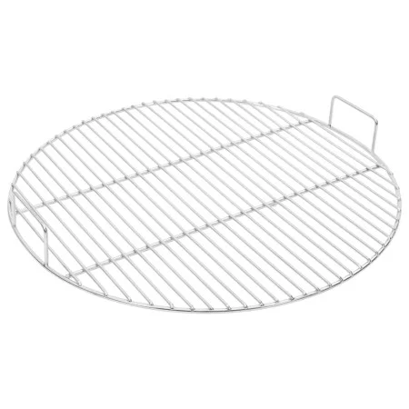 Parrilla redonda de BBQ con asas acero inoxidable 304 Ø54 cm de , Accesorios para barbacoas - Ref: Foro24-4010559, Precio: 45...