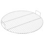 Runder BBQ-Grillrost mit Griffen aus Edelstahl 304 Ø54 cm von , Grillzubehör - Ref: Foro24-4010559, Preis: 51,46 €, Rabatt: %