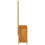 Jardinera con enrejado y estante acacia maciza 55x29,5x132 cm by , Pots and planters - Ref: Foro24-364900, Price: 80,38 €, Di...