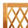 Blumenkasten mit Gitter und Regal aus massiver Akazie 55x29,5x132 cm von , Töpfe und Pflanzgefäße - Ref: Foro24-364900, Preis...
