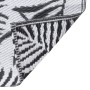 Außenteppich ARAKIL in Weiß und Schwarz 190x290 cm aus PP von vidaXL, Outdoor-Protektoren - Ref: Foro24-310427, Preis: 45,23 ...