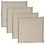 Cojines de asiento de jardín cuadrados 4 uds taupe 45x45x2 cm de , Cojines para sillas y sofás - Ref: Foro24-847726, Precio: ...