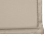 Vier quadratische Gartenstuhlkissen in Taupe, 45x45x2 cm. von , Kissen für Stühle und Sofas - Ref: Foro24-847726, Preis: 23,4...
