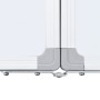 Pizarra magnética plegable aluminio 120x100x1,7 cm by , Exhibition panels - Ref: Foro24-4005359, Price: 61,43 €, Discount: %