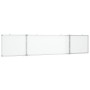 Pizarra magnética plegable aluminio 200x40x1,7 cm by , Exhibition panels - Ref: Foro24-4005365, Price: 53,95 €, Discount: %