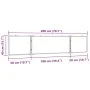 Pizarra magnética plegable aluminio 200x40x1,7 cm de , Paneles de exposición - Ref: Foro24-4005365, Precio: 52,88 €, Descuent...
