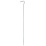Clavijas para tienda 24 uds acero galvanizado 17 cm Ø7 mm