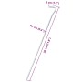 Zelte Stahl verzinkt 30 cm Ø7 mm 25 Stück von , Zeltzubehör - Ref: Foro24-4009327, Preis: 27,23 €, Rabatt: %