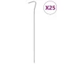 Clavijas para tienda 25 uds acero galvanizado 23 cm Ø4 mm by , Tent Accessories - Ref: Foro24-4009331, Price: 11,29 €, Discou...