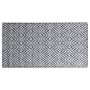 Schwarz-weißer PP-Außenteppich 160x230 cm von vidaXL, Outdoor-Protektoren - Ref: Foro24-310430, Preis: 37,69 €, Rabatt: %