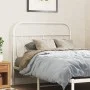 Cabecero de metal blanco 100 cm de , Cabeceros y pies de cama - Ref: Foro24-377195, Precio: 32,48 €, Descuento: %