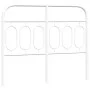 Weißes Metallkopfteil 120 cm von , Kopf- und Fußteile - Ref: Foro24-377197, Preis: 38,01 €, Rabatt: %