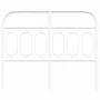 Weißes Metallkopfteil 120 cm von , Kopf- und Fußteile - Ref: Foro24-377197, Preis: 38,01 €, Rabatt: %