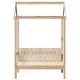 Banco con techo madera maciza de pino 117,5x70x176,5 cm de , Bancos - Ref: Foro24-846994, Precio: 124,03 €, Descuento: %