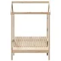 Banco con techo madera maciza de pino 117,5x70x176,5 cm by , Banks - Ref: Foro24-846994, Price: 122,32 €, Discount: %