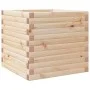 Jardinera de madera maciza de pino 50x50x46 cm de , Maceteros y jardineras - Ref: Foro24-3282404, Precio: 100,96 €, Descuento: %