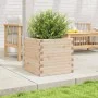 Jardinera de madera maciza de pino 50x50x46 cm de , Maceteros y jardineras - Ref: Foro24-3282404, Precio: 100,96 €, Descuento: %