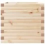Jardinera de madera maciza de pino 50x50x46 cm de , Maceteros y jardineras - Ref: Foro24-3282404, Precio: 100,96 €, Descuento: %