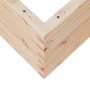 Massive Holzblumenkasten aus Kiefer 50x50x46 cm von , Töpfe und Pflanzgefäße - Ref: Foro24-3282404, Preis: 102,26 €, Rabatt: %
