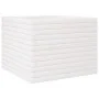 Jardinera de madera maciza de pino blanca 60x60x46 cm by , Pots and planters - Ref: Foro24-3282410, Price: 140,70 €, Discount: %