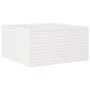 Jardinera de madera maciza de pino blanca 90x90x46 cm de , Maceteros y jardineras - Ref: Foro24-3282425, Precio: 203,85 €