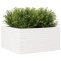 Massive weiße Kiefernholz-Pflanzschale 90x90x46 cm von , Töpfe und Pflanzgefäße - Ref: Foro24-3282425, Preis: 203,93 €, Rabat...