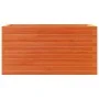 Jardinera de madera maciza pino marrón cera 90x40x46 cm by , Pots and planters - Ref: Foro24-3282446, Price: 151,13 €, Discou...