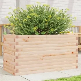 Massive Holzblumenkasten aus Kiefer 90x40x46 cm von , Töpfe und Pflanzgefäße - Ref: Foro24-3282444, Preis: 126,46 €, Rabatt: %