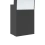 Lámparas de pared LED de exterior 2 uds aluminio fundido negro by , Outdoor lighting - Ref: Foro24-4006261, Price: 51,10 €, D...
