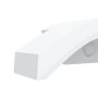 Lámpara de pared de exterior LED con sensor aluminio blanco by , Outdoor lighting - Ref: Foro24-4006282, Price: 33,65 €, Disc...