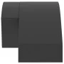 Lámparas de pared LED de exterior 2 uds aluminio fundido negro de , Iluminación de exterior - Ref: Foro24-4006277, Precio: 51...