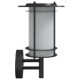 Außenlampen, 2 Stück, Edelstahl in Schwarz. von , Außenbeleuchtung - Ref: Foro24-4006289, Preis: 62,73 €, Rabatt: %