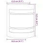 Apliques de exterior 2 unidades acero inoxidable plateado de , Iluminación de exterior - Ref: Foro24-4006296, Precio: 32,68 €...