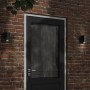 Lámparas de pared de exterior 2 uds aluminio fundido negro by , Outdoor lighting - Ref: Foro24-4006307, Price: 31,24 €, Disco...