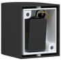 Lámpara de pared de exterior aluminio fundido negro de , Iluminación de exterior - Ref: Foro24-4006318, Precio: 14,00 €