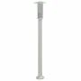 Bodenlampe für den Außenbereich aus silbernem Edelstahl, 100 cm. von , Außenbeleuchtung - Ref: Foro24-4006351, Preis: 48,63 €...
