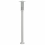 Bodenlampe für den Außenbereich aus silbernem Edelstahl, 100 cm. von , Außenbeleuchtung - Ref: Foro24-4006351, Preis: 48,98 €...