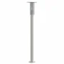 Bodenlampe für den Außenbereich aus silbernem Edelstahl, 100 cm. von , Außenbeleuchtung - Ref: Foro24-4006351, Preis: 48,63 €...