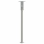 Lámpara de suelo de exterior acero inoxidable plateado 100 cm by , Outdoor lighting - Ref: Foro24-4006351, Price: 48,98 €, Di...