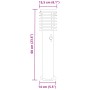 Lámparas de suelo de exterior con sensor 3 uds acero inox 60 cm by , Outdoor lighting - Ref: Foro24-4006366, Price: 121,41 €,...