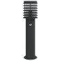 Außen-Stehlampen mit Bewegungssensor, 3 Stück, Schwarz, 60 cm, aus Edelstahl. von , Außenbeleuchtung - Ref: Foro24-4006370, P...