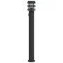 Lámpara de suelo de exterior con enchufe acero negro 110 cm by , Outdoor lighting - Ref: Foro24-4006379, Price: 63,22 €, Disc...