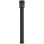 Lámpara de suelo de exterior con enchufe acero negro 110 cm by , Outdoor lighting - Ref: Foro24-4006379, Price: 64,37 €, Disc...