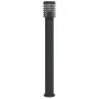 Lámpara de suelo de exterior con enchufe acero negro 110 cm by , Outdoor lighting - Ref: Foro24-4006379, Price: 63,22 €, Disc...